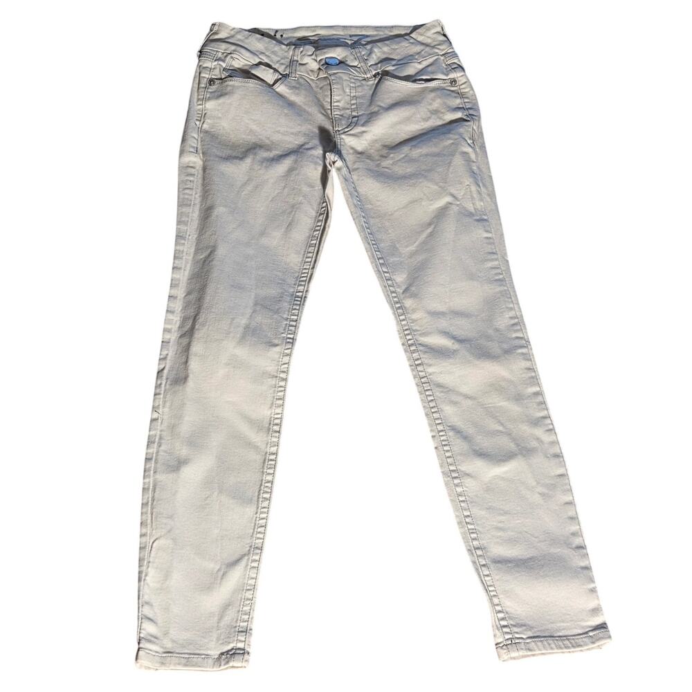 Stunning White 7 For All Mankind Tummy Less Skinny Jeans